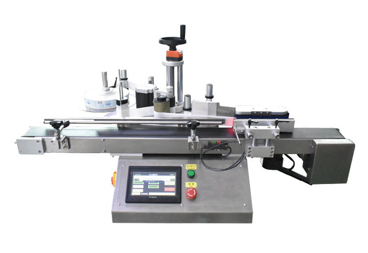 天津Semi-automatic round bottle labeling machine