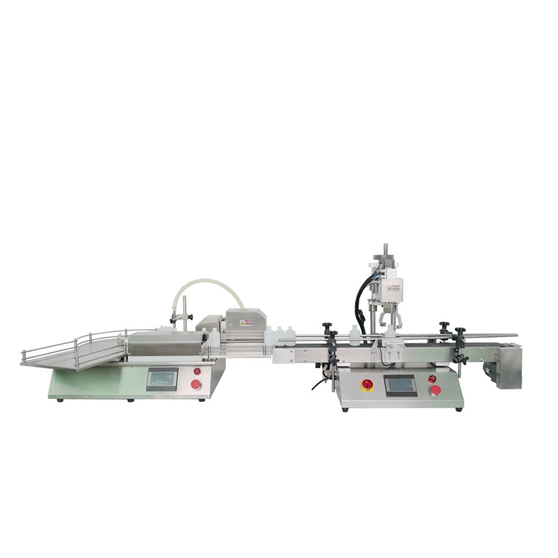 东莞Desktop type filling and capping simple production line