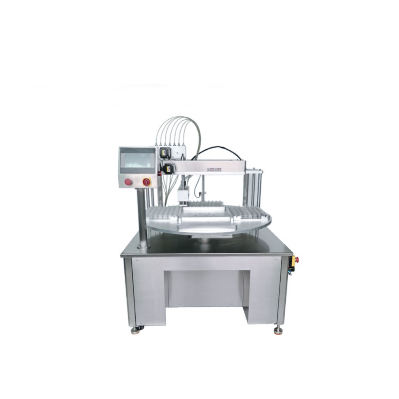 上海Glass bottle multi-channel equal liquid displacement type filling machine