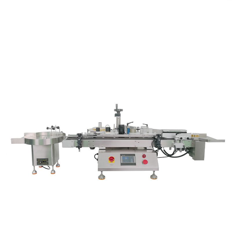 宁波Desktop small round bottle labeling machine