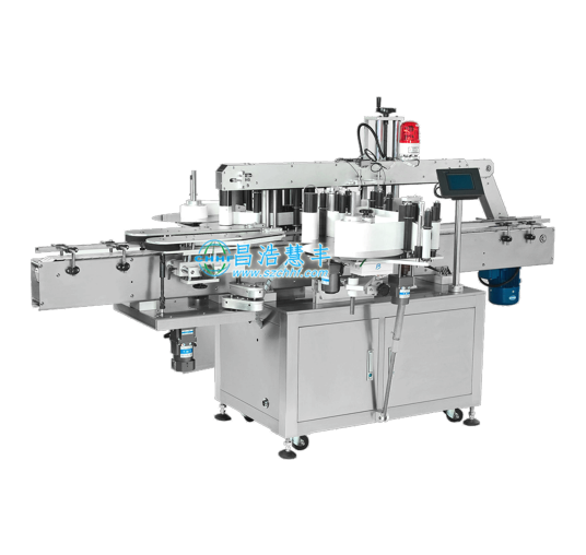 Automatic double side labeling machine